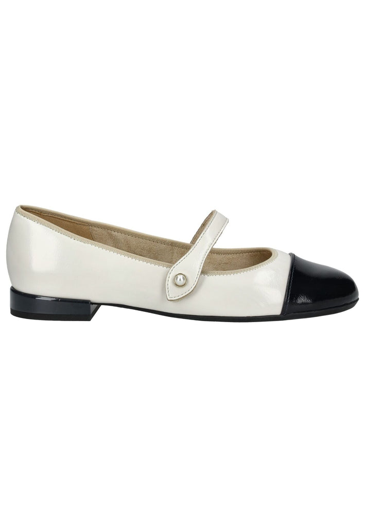 ara Ballerinas Leder Blau