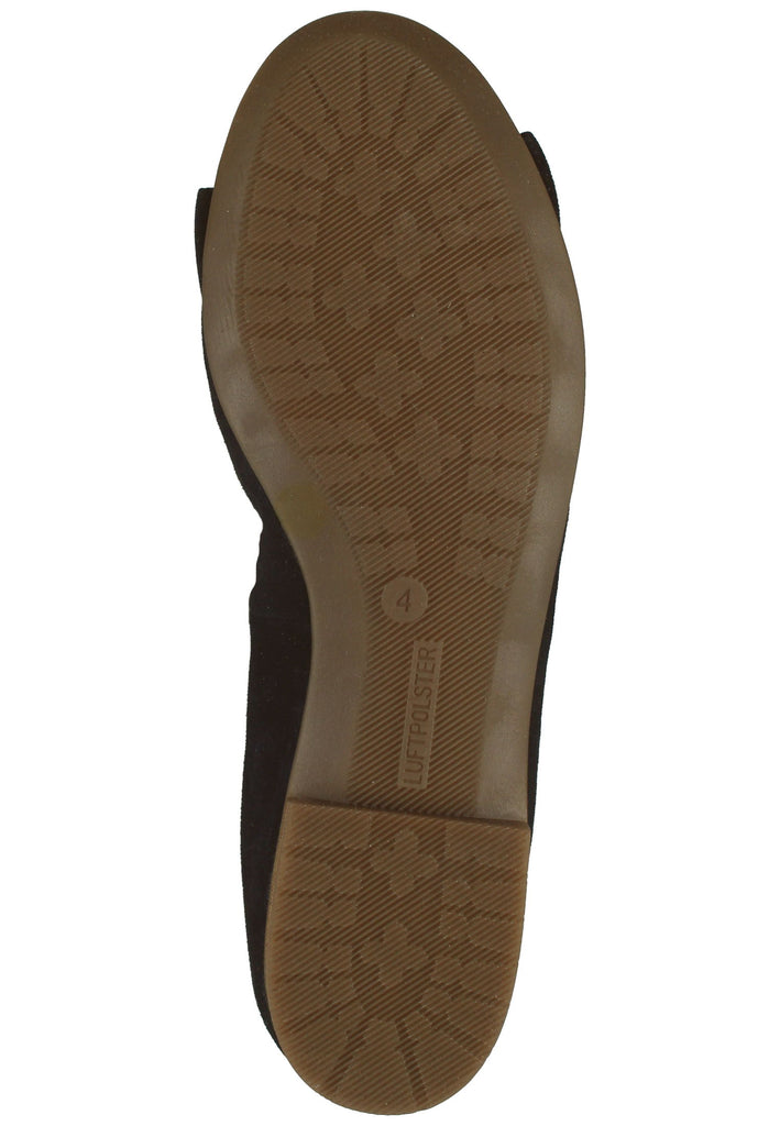 ara Ballerinas Leder Blau