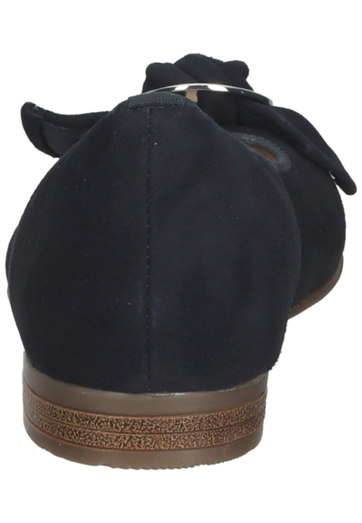 ara Ballerinas Leder Blau