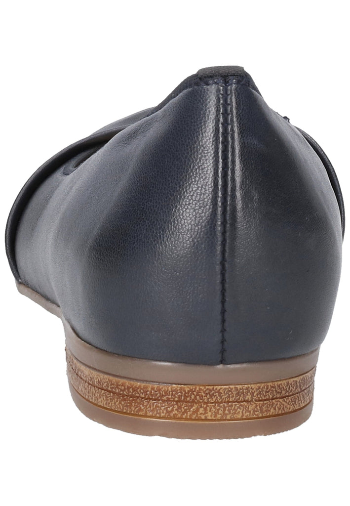 ara Ballerinas Leder Dunkelblau