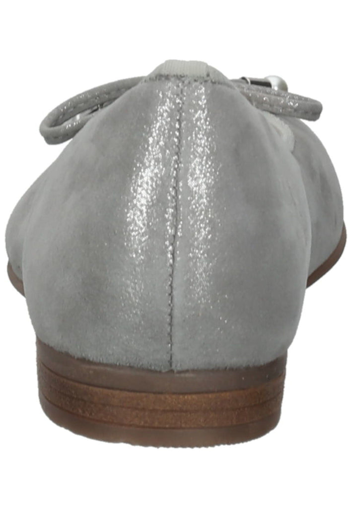 ara Ballerinas Leder Hellgrau
