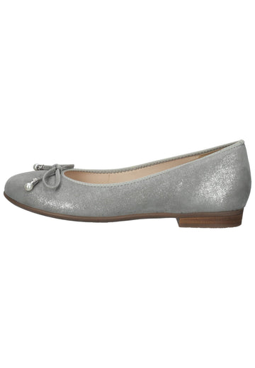 ara Ballerinas Leder Hellgrau