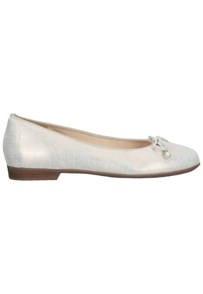 ara Ballerinas Leder Nude