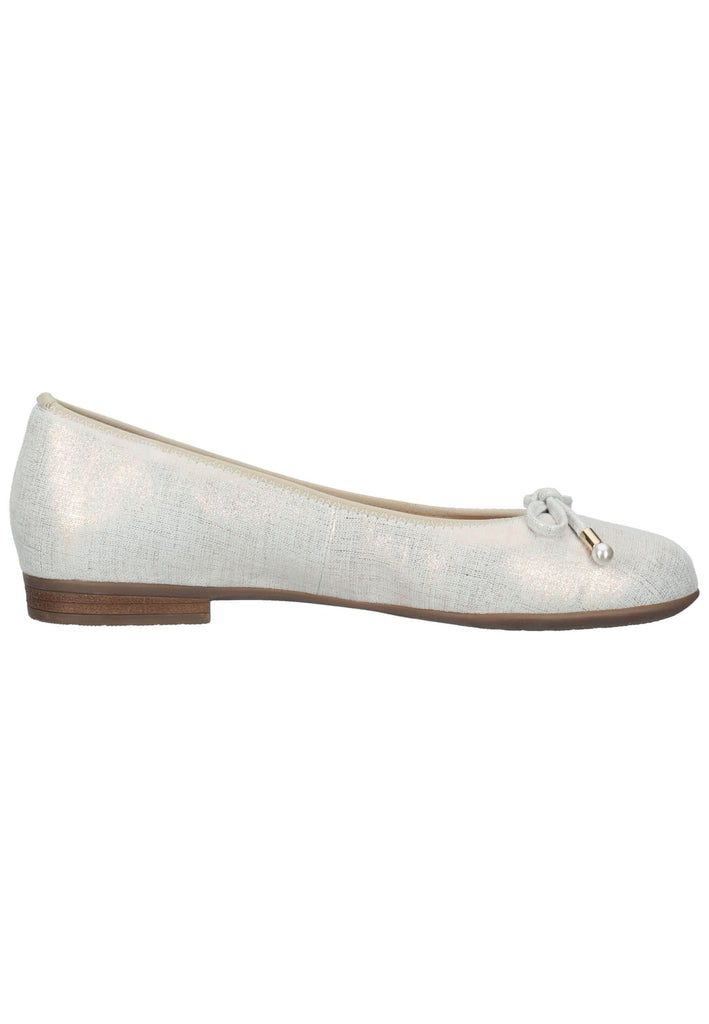 ara Ballerinas Leder Nude