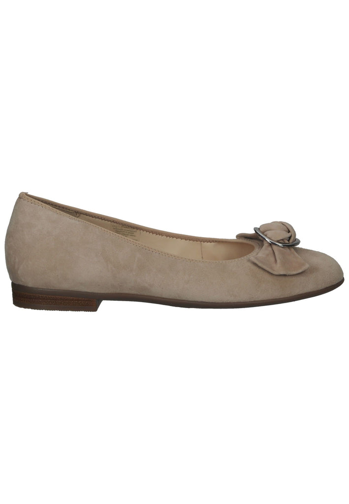 ara Ballerinas Leder Sand