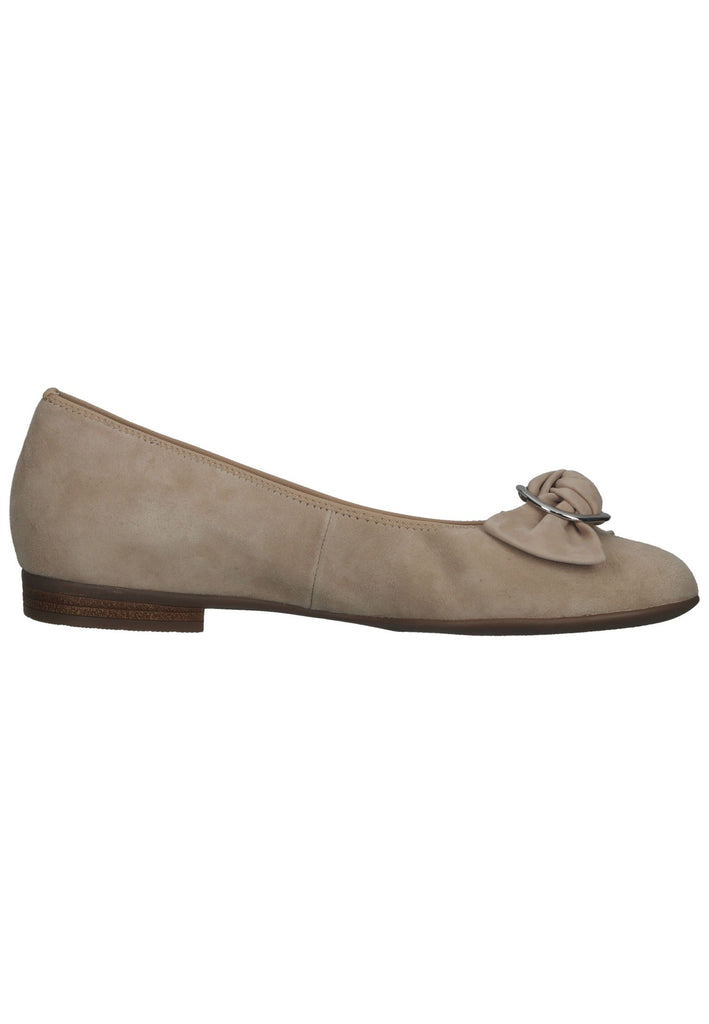 ara Ballerinas Leder Sand