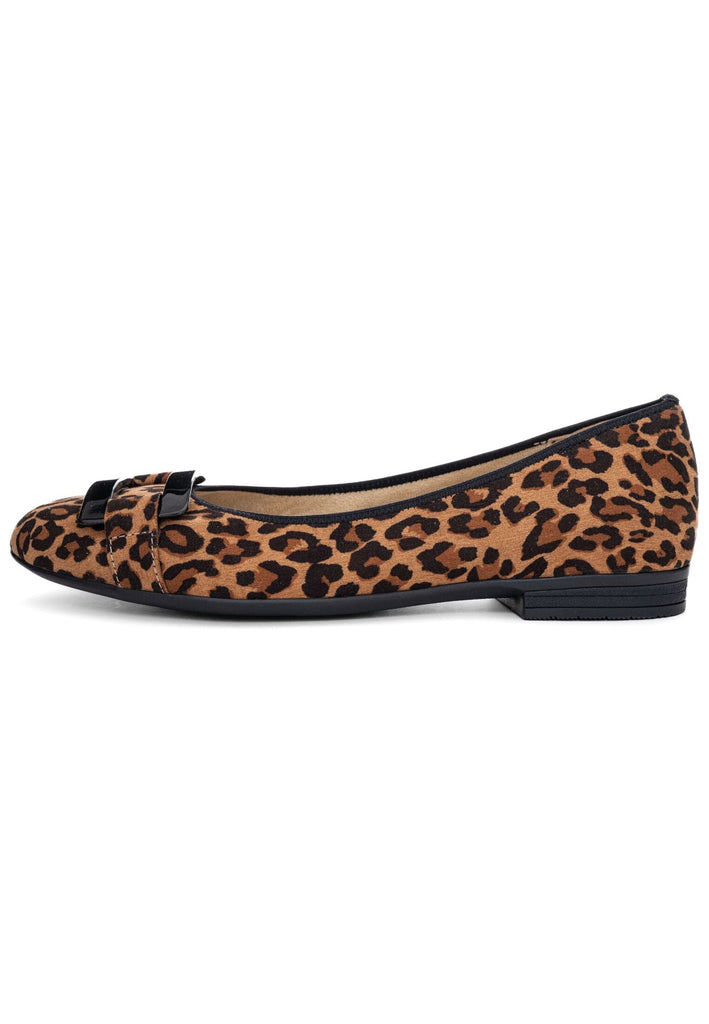ara Ballerinas Lederimitat Beige