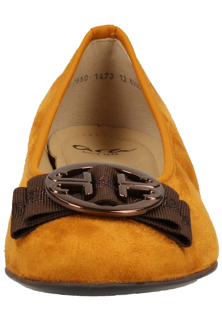 ara Ballerinas Textil Curry