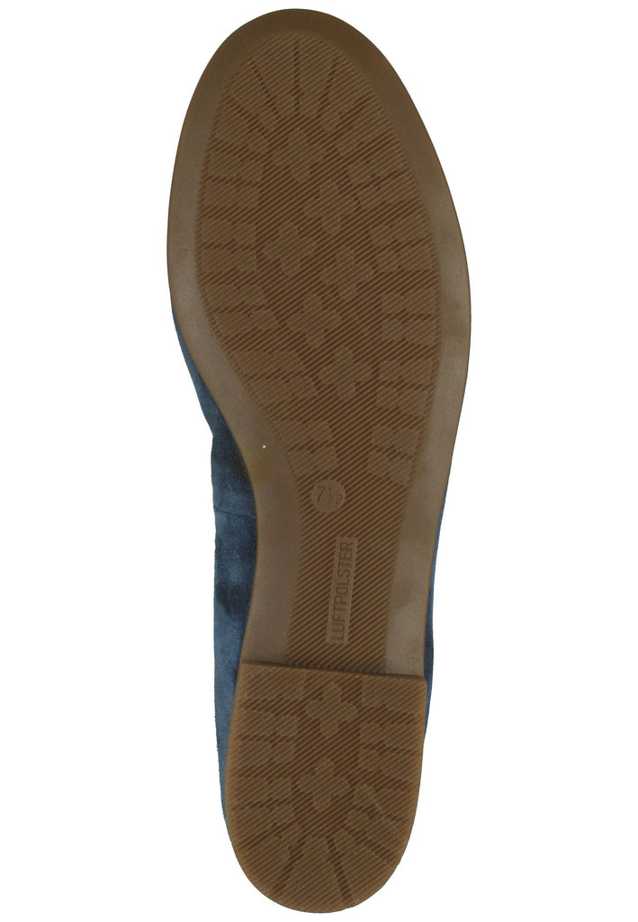 ara Ballerinas Veloursleder Dunkelblau