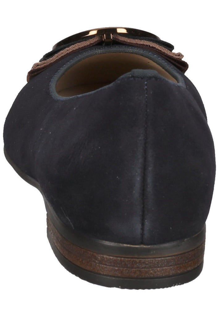 ara Ballerinas Veloursleder Dunkelblau