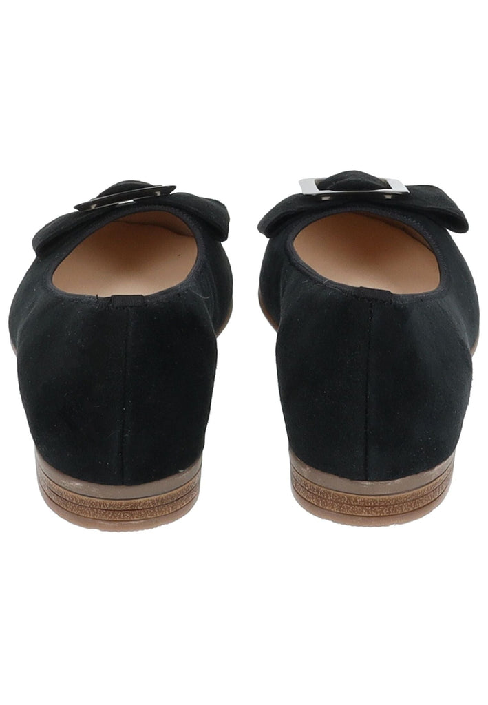 ara Ballerinas Veloursleder Schwarz