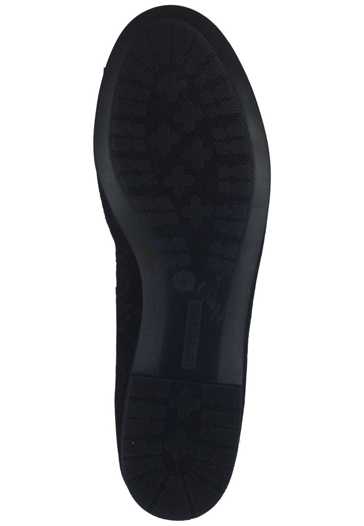 ara Ballerinas Veloursleder Schwarz