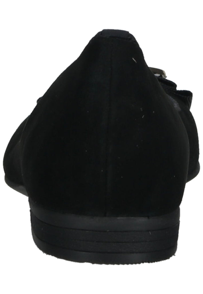 ara Ballerinas Veloursleder Schwarz
