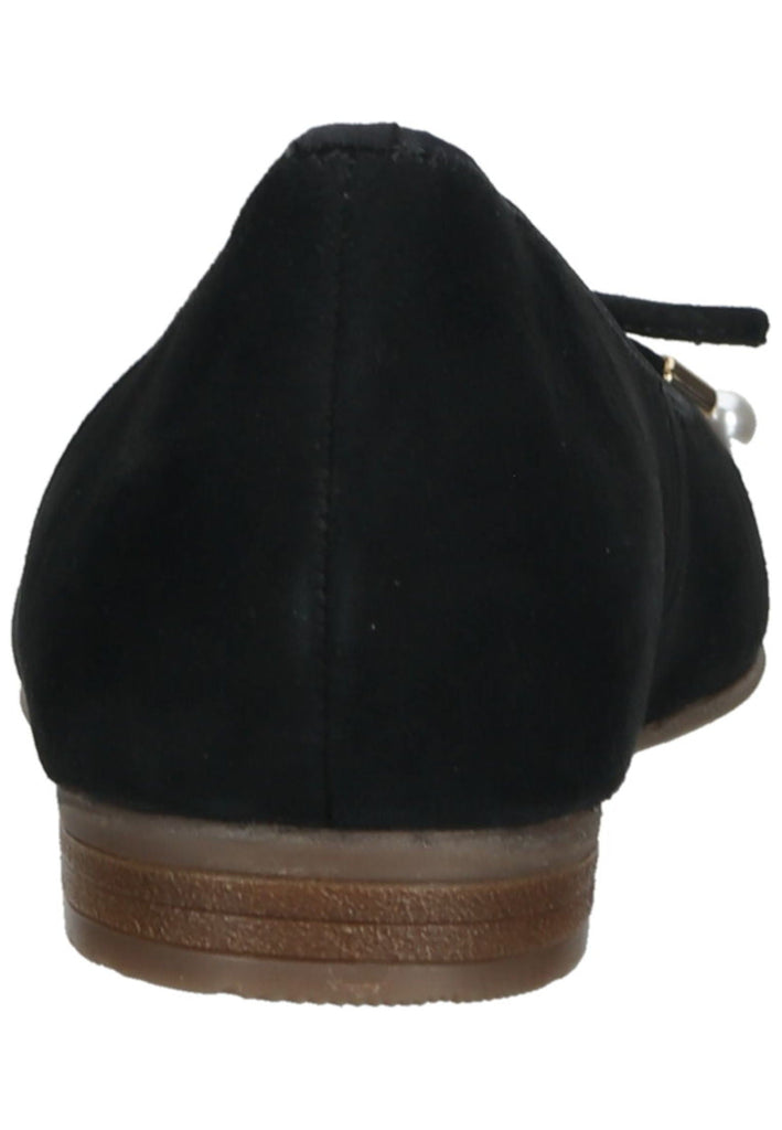 ara Ballerinas Veloursleder Schwarz