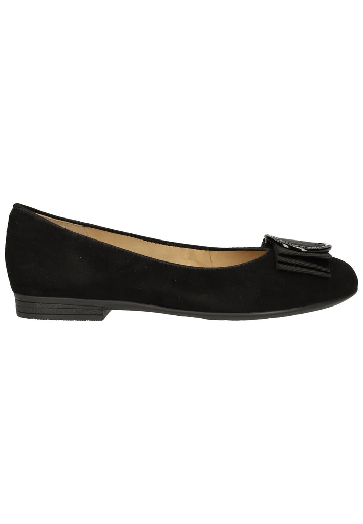 ara Ballerinas Veloursleder Schwarz