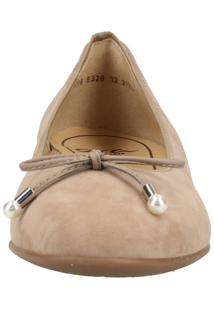 ara Ballerinas Veloursleder Taupe