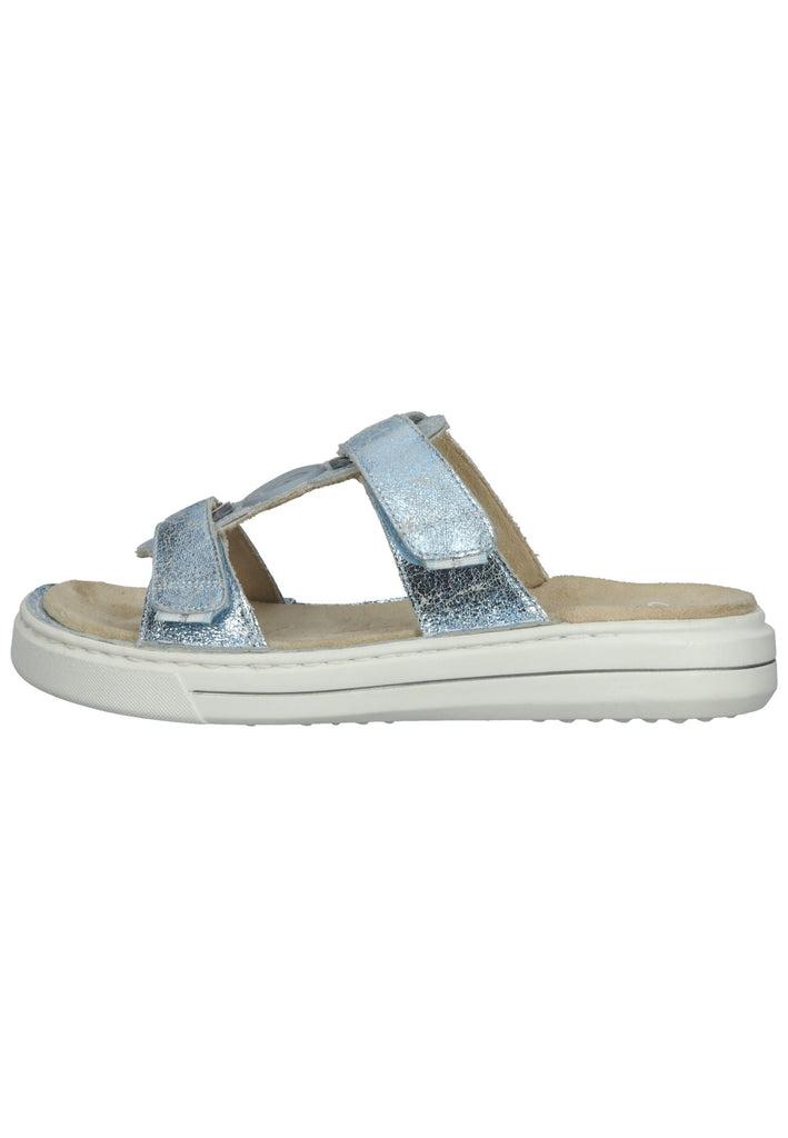 Pantoletten ara Pantoletten Leder Aqua