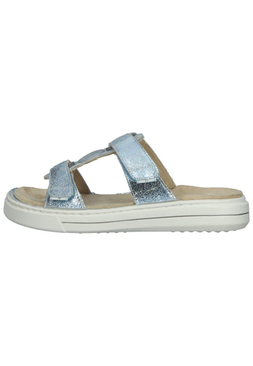 Pantoletten ara Pantoletten Leder Aqua