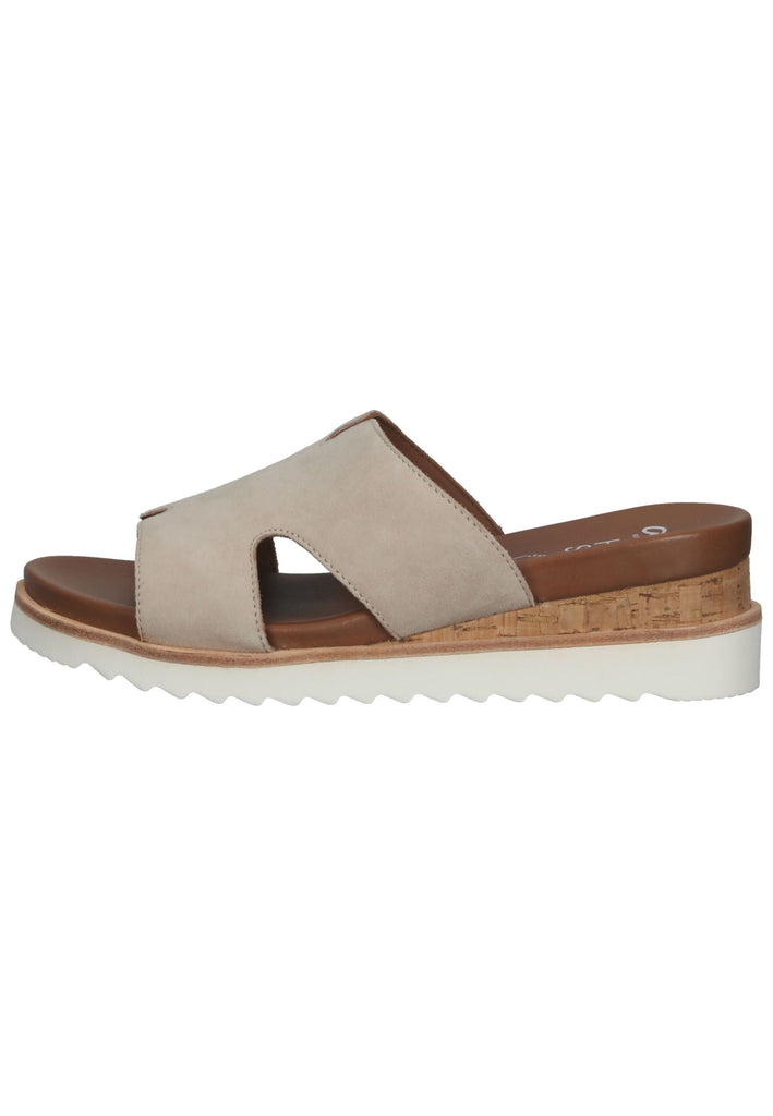 Pantoletten ara Pantoletten Leder Sand