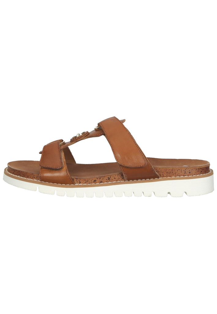 Pantoletten ara Pantoletten Nappaleder Cognac
