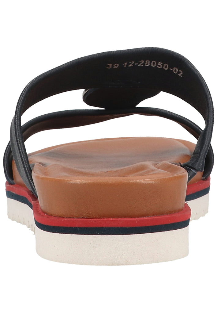 ara Pantoletten Glattleder Blau