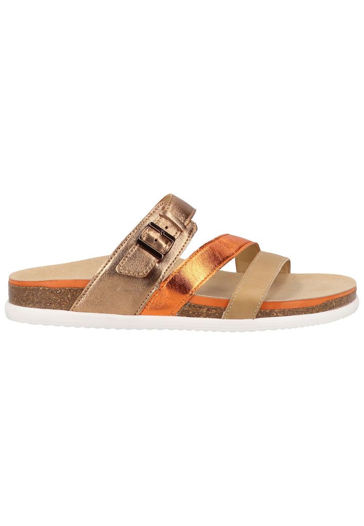 ara Pantoletten Glattleder Braun