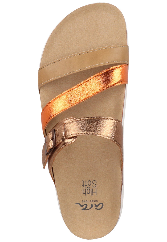 ara Pantoletten Glattleder Braun