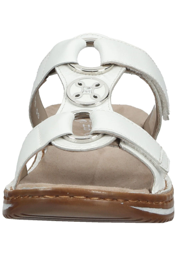 ara Pantoletten Glattleder Weiß