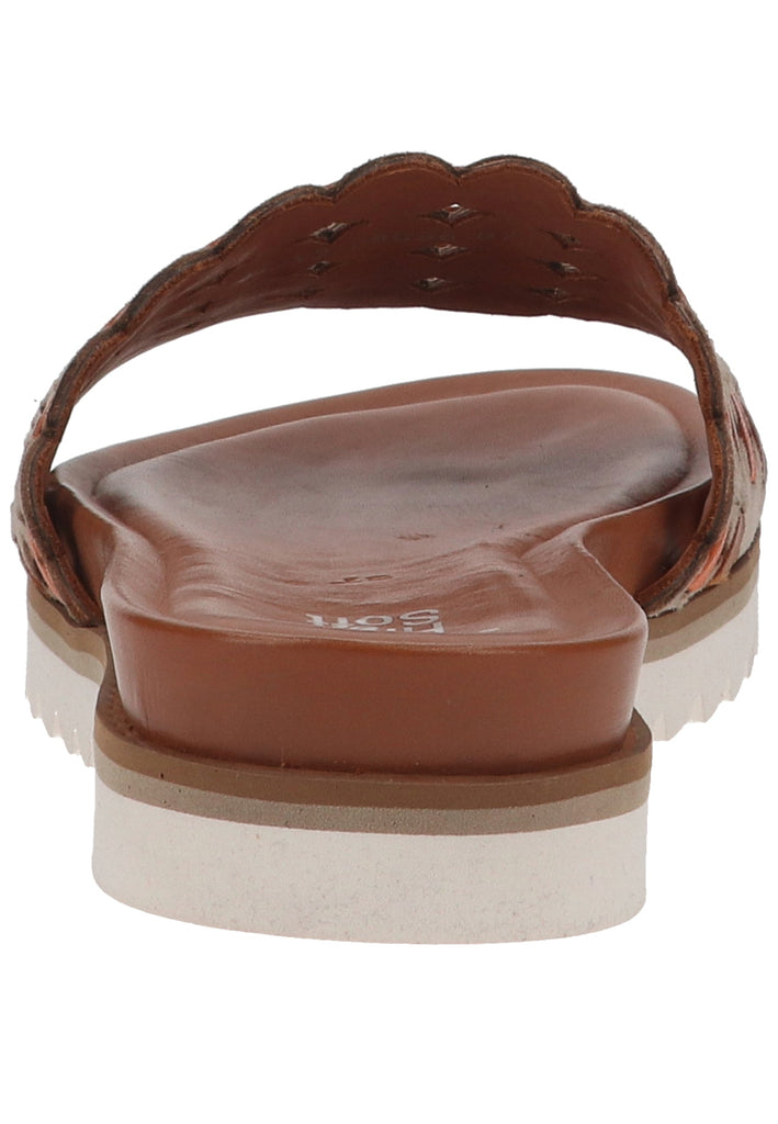 ara Pantoletten Leder Braun