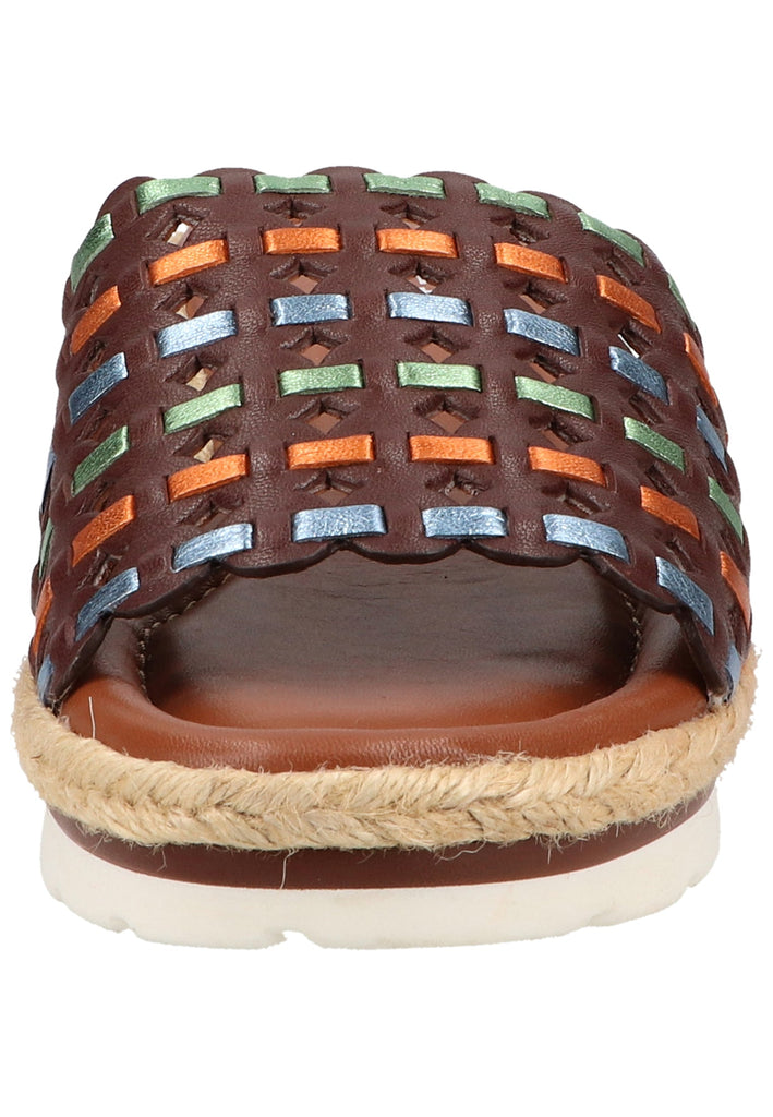 ara Pantoletten Leder Braun