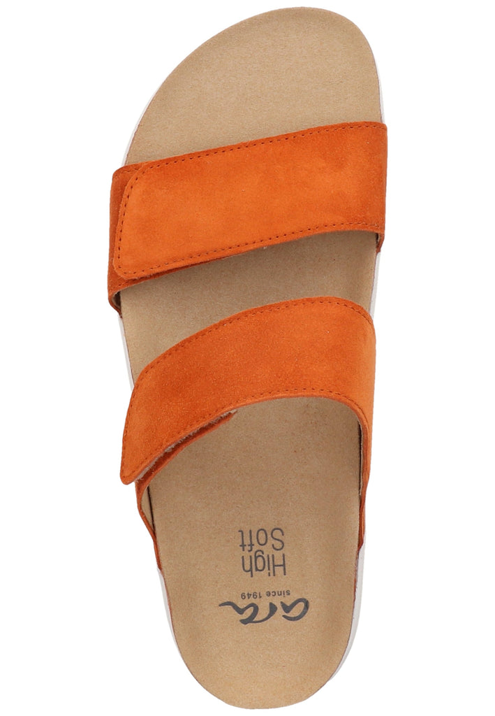 ara Pantoletten Leder Braun