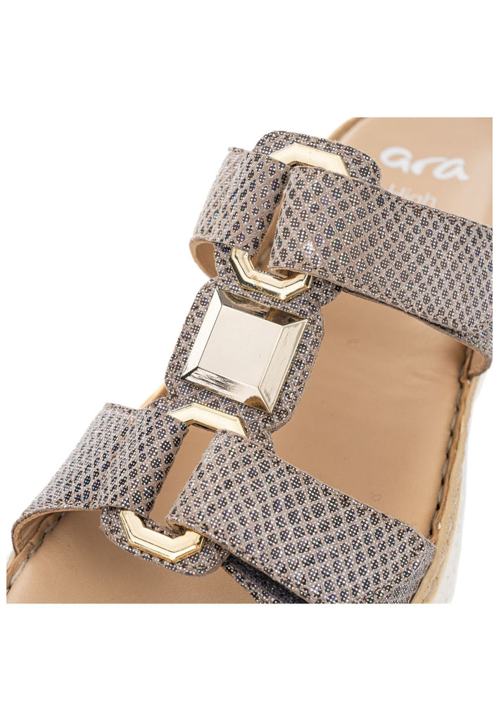 ara Pantoletten Leder Cashmere