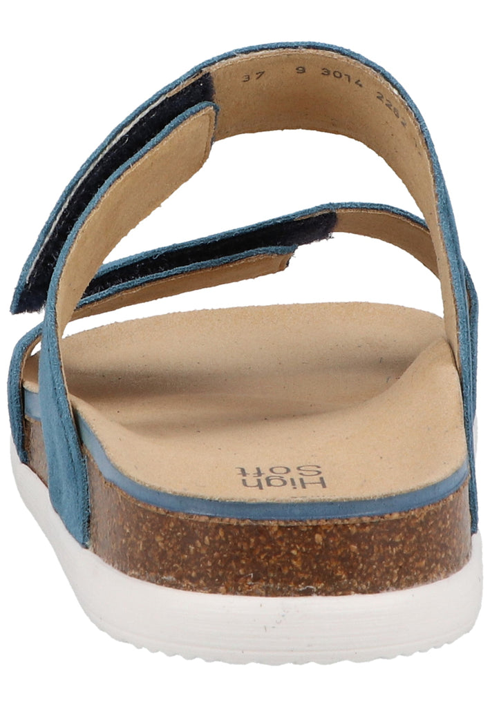 ara Pantoletten Leder Grau