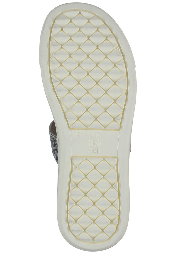 ara Pantoletten Leder Khaki