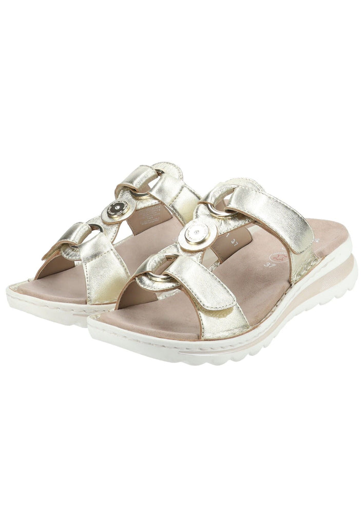 ara Pantoletten Leder Platin