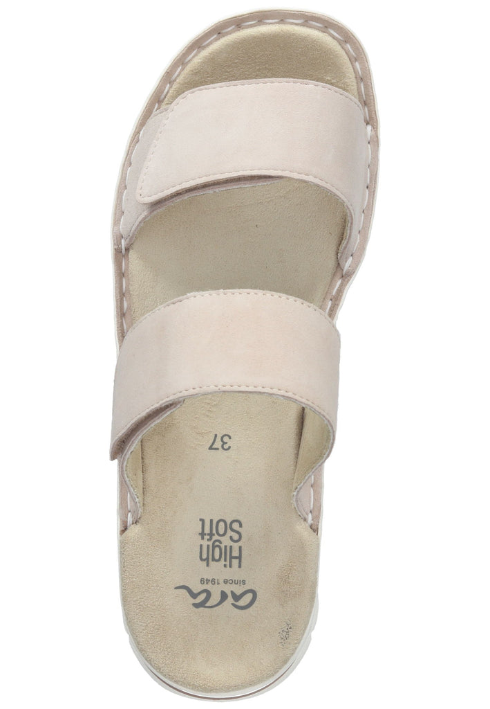 ara Pantoletten Leder Sand
