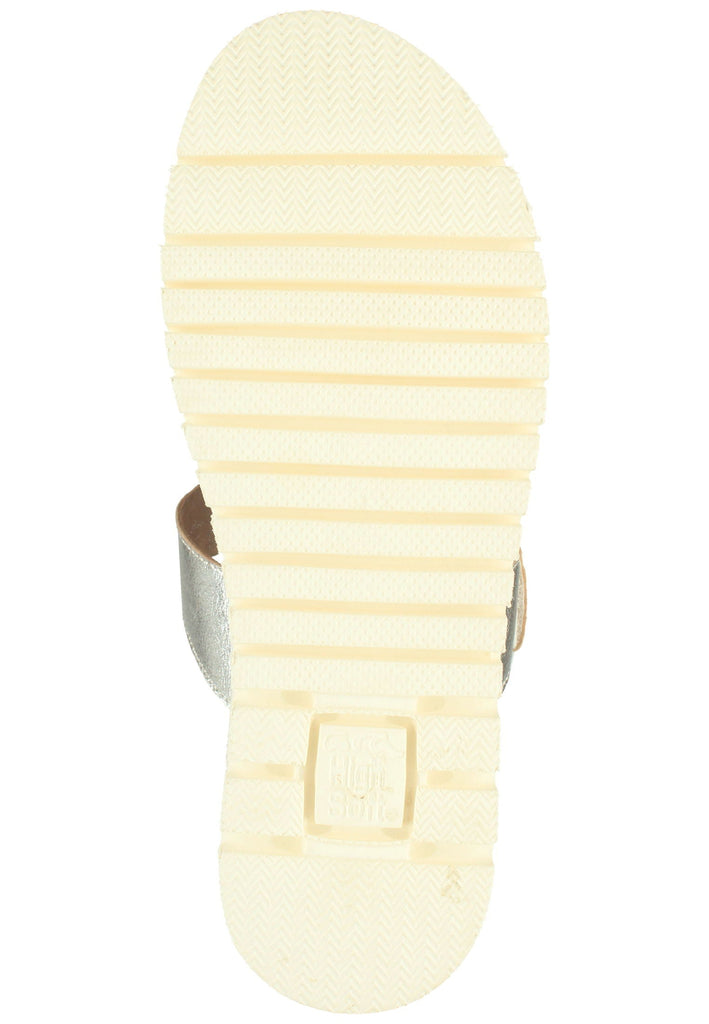 ara Pantoletten Leder Silber