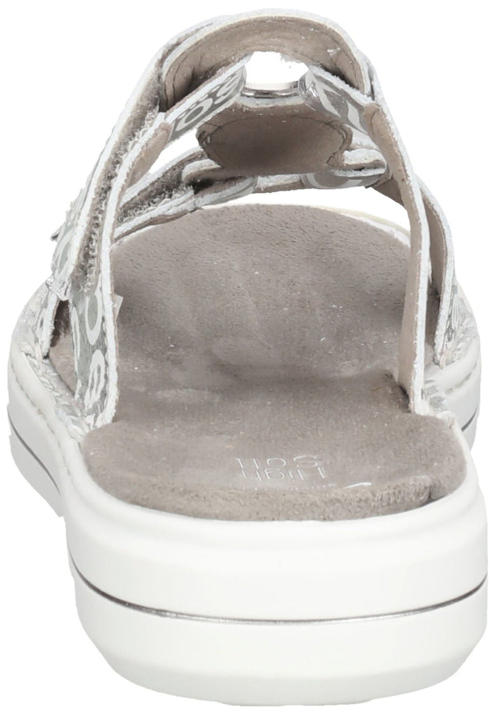 ara Pantoletten Leder Weiß