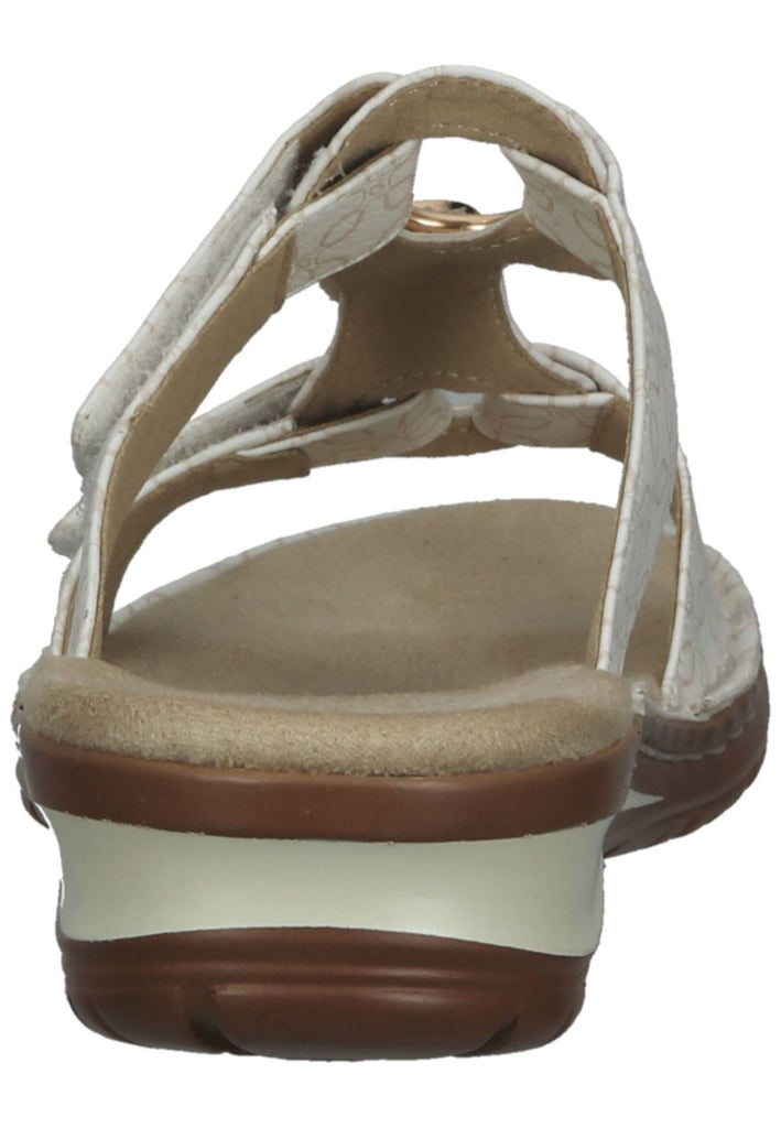 ara Pantoletten Lederimitat Sand