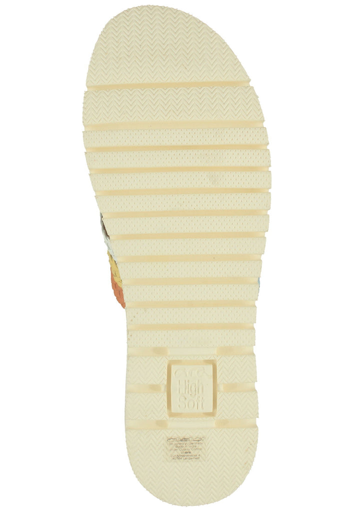 ara Pantoletten Nappaleder Weiß kombi