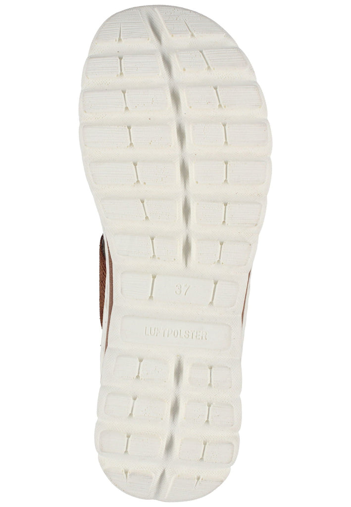 ara Pantoletten Veloursleder Cognac