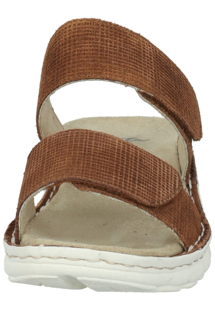 ara Pantoletten Veloursleder Cognac