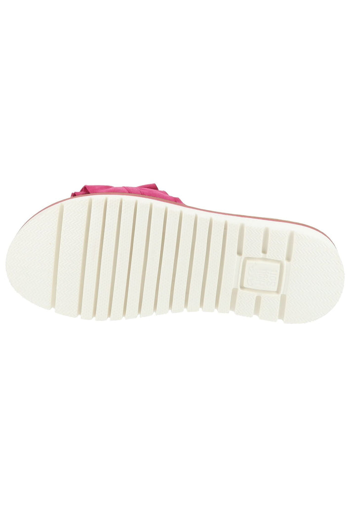 ara Pantoletten Veloursleder Fuchsia