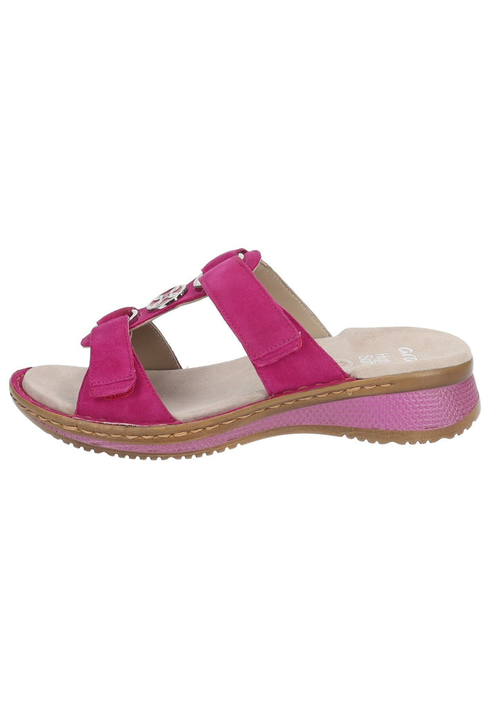 ara Pantoletten Veloursleder Pink
