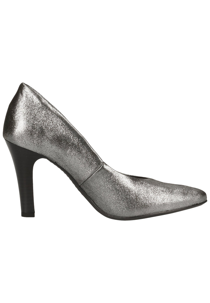 ara Pumps Glattleder Silber