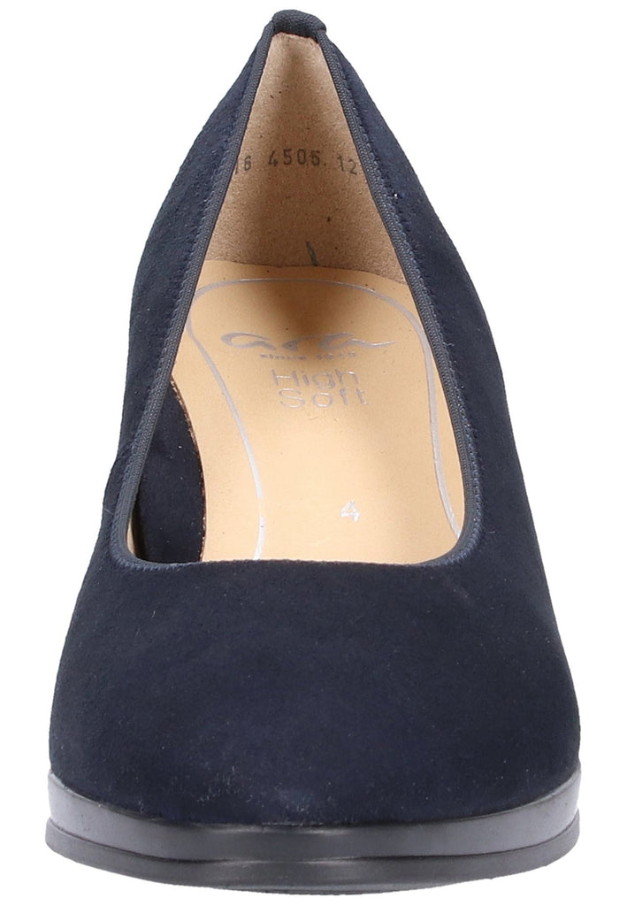ara Pumps Leder Blau