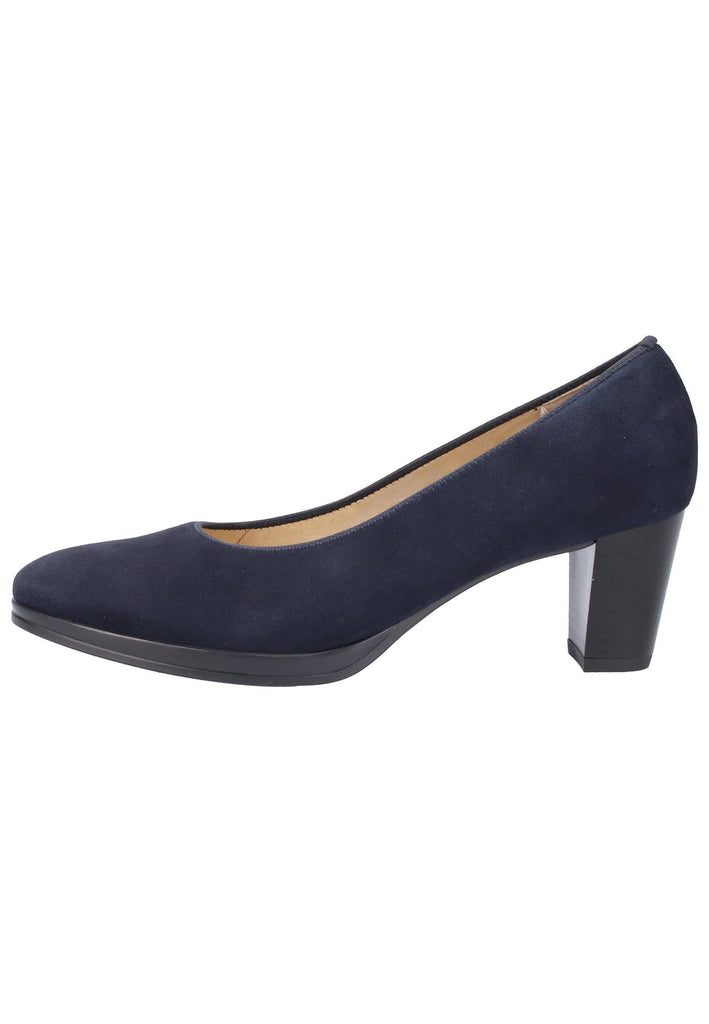ara Pumps Leder Blau