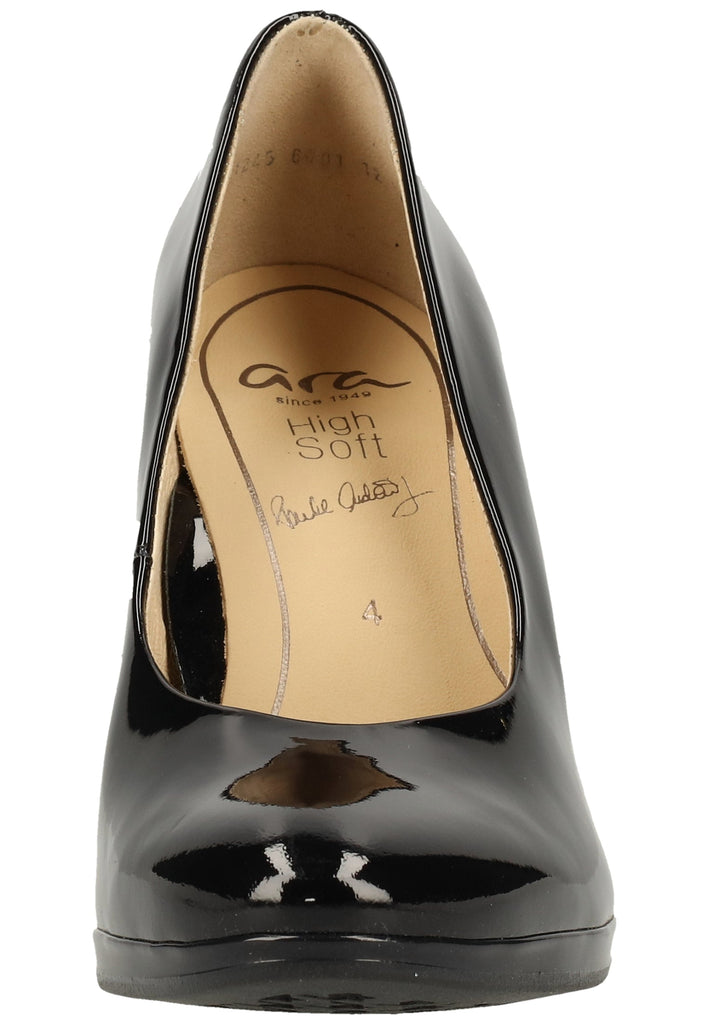 ara Pumps Leder Blau Lack