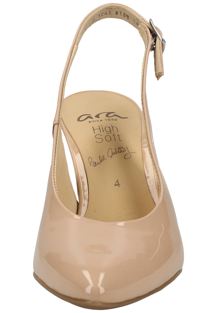 ara Pumps Leder Nude Lack