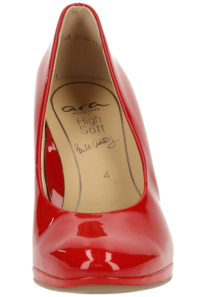 ara Pumps Leder Rot Lack
